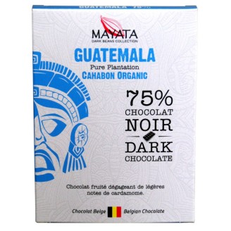 Mayata – Guatemala – Cahabon Organic 75% – chocolat noir