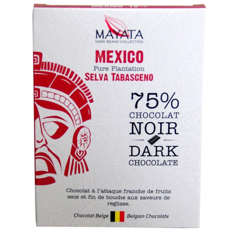 Mayata – Mexique – Selva Tabasceno 75% – chocolat noir