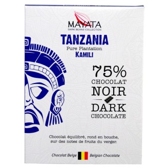 Mayata – Tanzanie – Kamili 75% – chocolat noir
