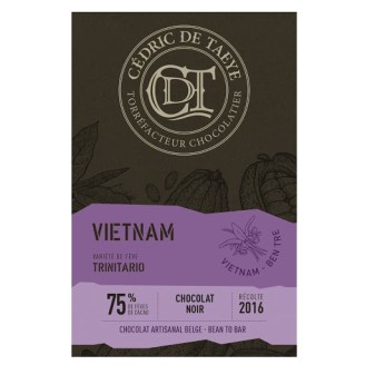 Cedric De Taeye Chocolat Noir 75% Vietnam