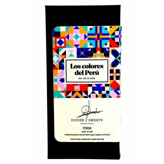 Tablette chocolat noir du Pérou 65% Didier Smeets