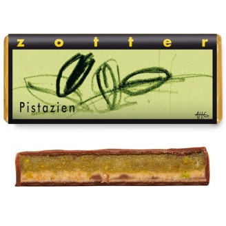 Zotter – Massepain pistache BIO