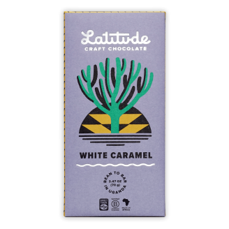 Latitude chocolat blanc caramel Ouganda 40%