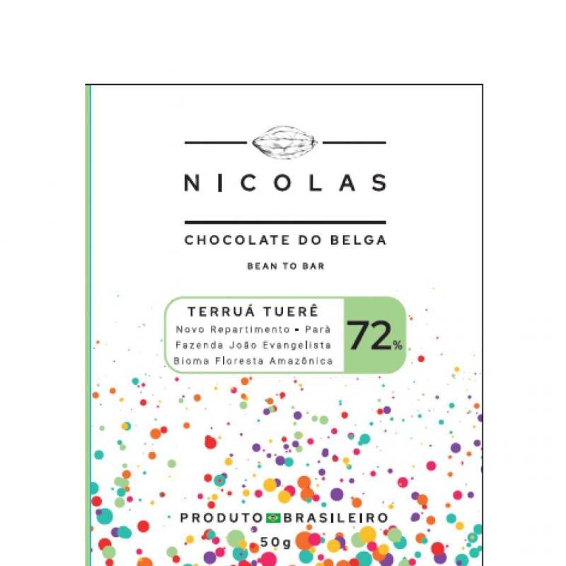 Nicolas – Brésil – Terrua Tuerê 72% – chocolat noir