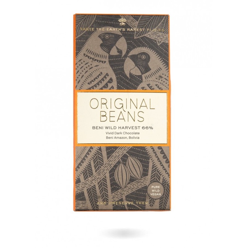 Original Beans Bolivie Noir Beni Wild Harvest 66%