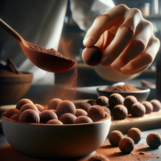 Atelier confection de truffes