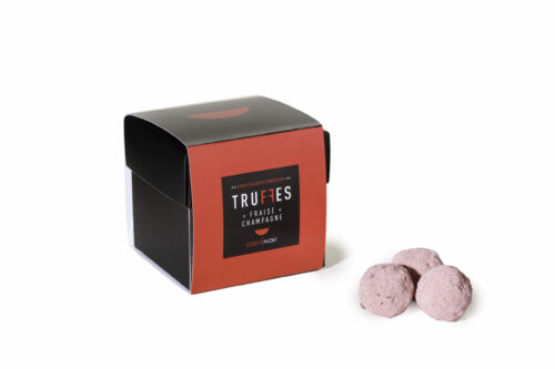 Truffes Fraise & Champagne