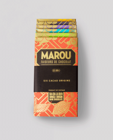 Assortiment de 6 mini-tablettes Marou