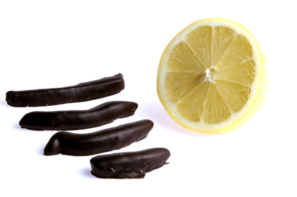 citronnettes chocolat carré noir