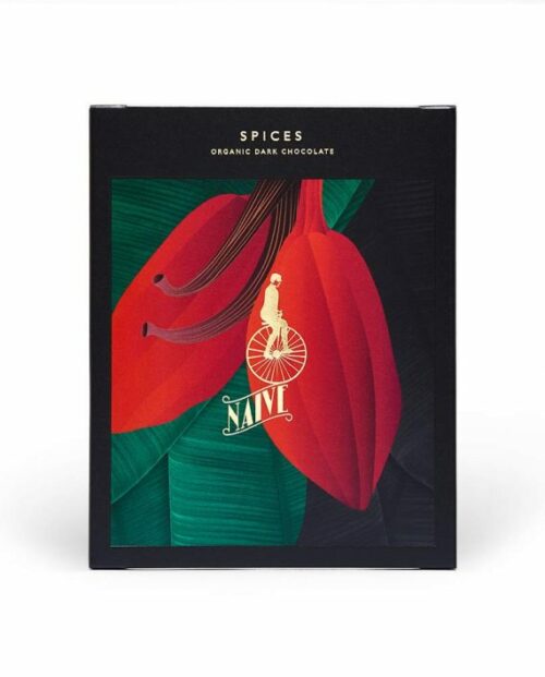 Naïve Xocoalt chocolat noir 65% - épices BIO