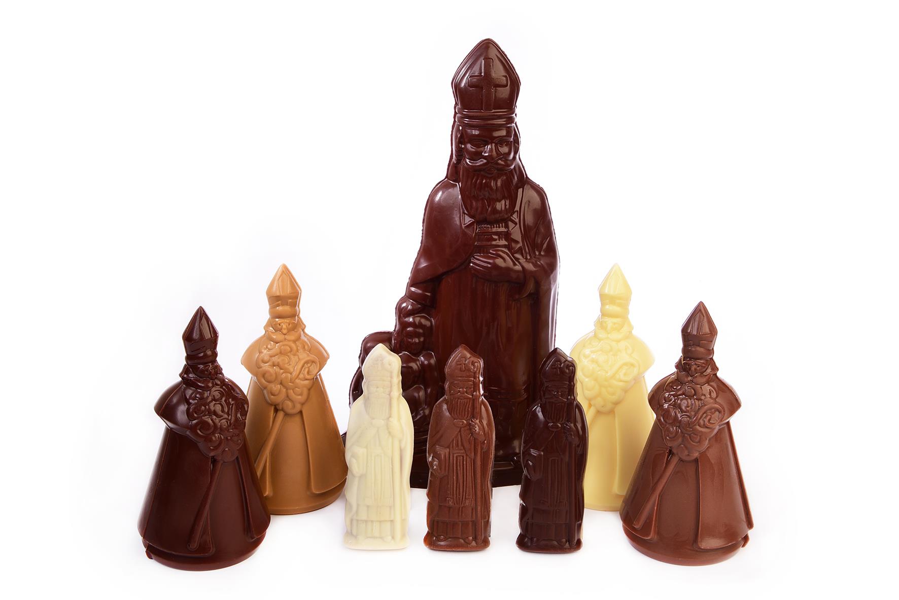 Saint Nicolas en chocolat