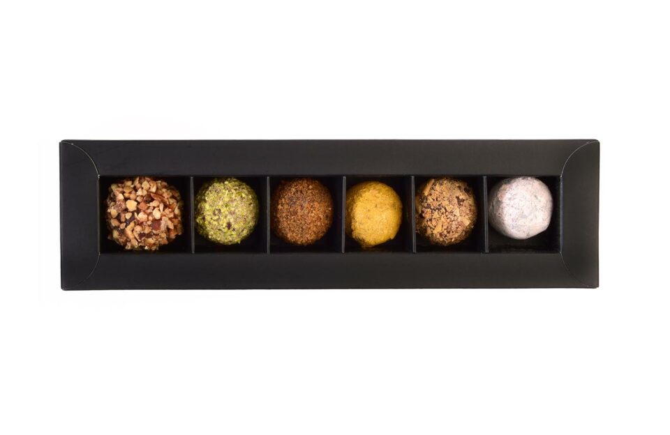 Réglette de 6 truffes