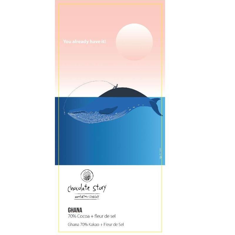 Chocolate Story Ghana Fleur de sel