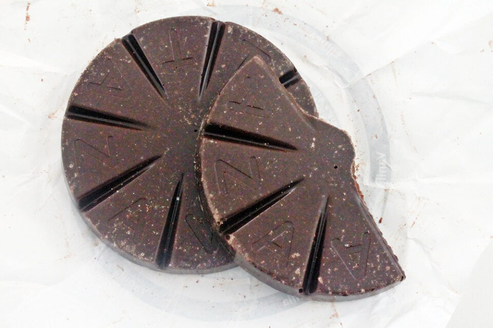 Taza disque chocolat