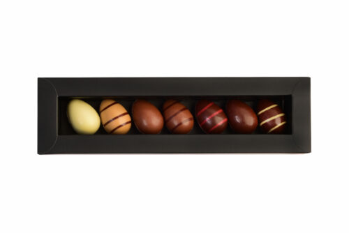 Reglette d'oeufs en chocolat