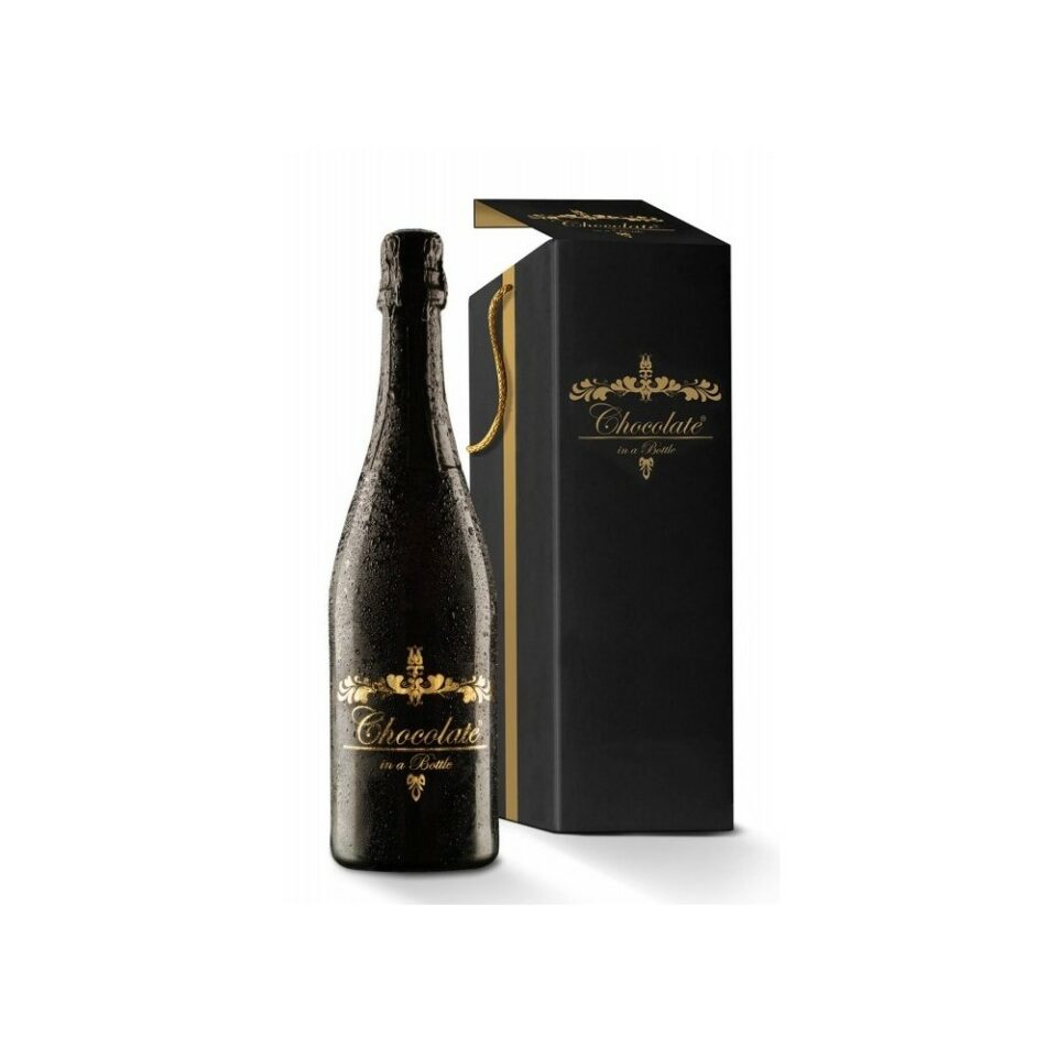 Bulles au chocolat - Chocolate in a bottle