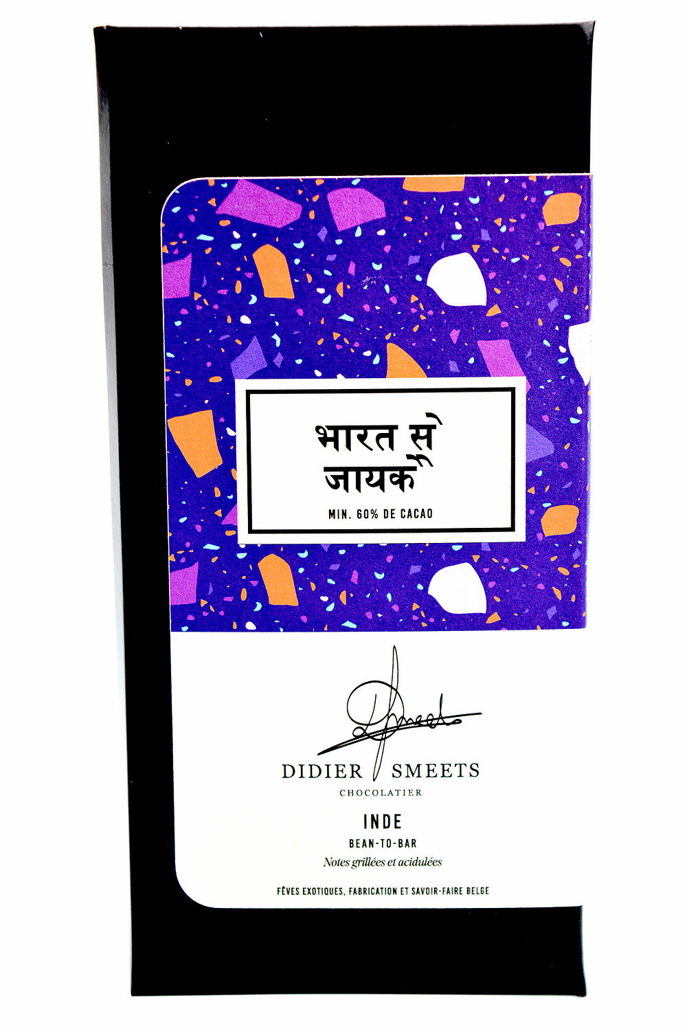 Didier Smeets chocolat noir Inde 60 pc