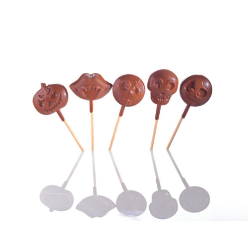 Sucette chocolat halloween