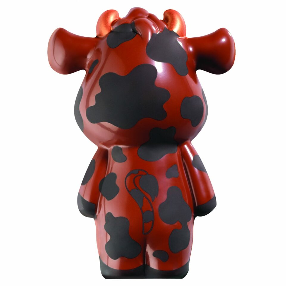 marguerite vache chocolat Carré Noir