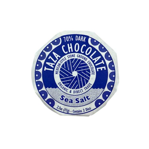 Taza chocolat noir 70 pc sel marin