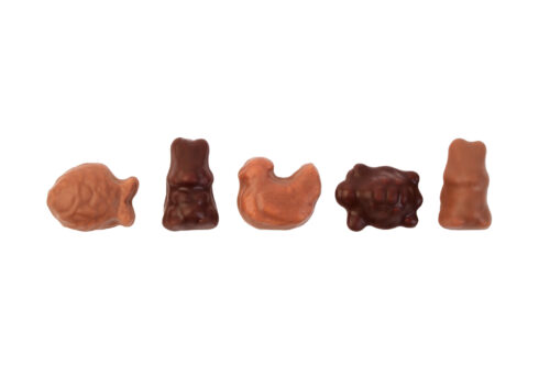 guimauves enrobées de chocolat