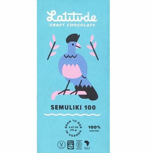 lattitude craf chocolate noir 100pc ouganda