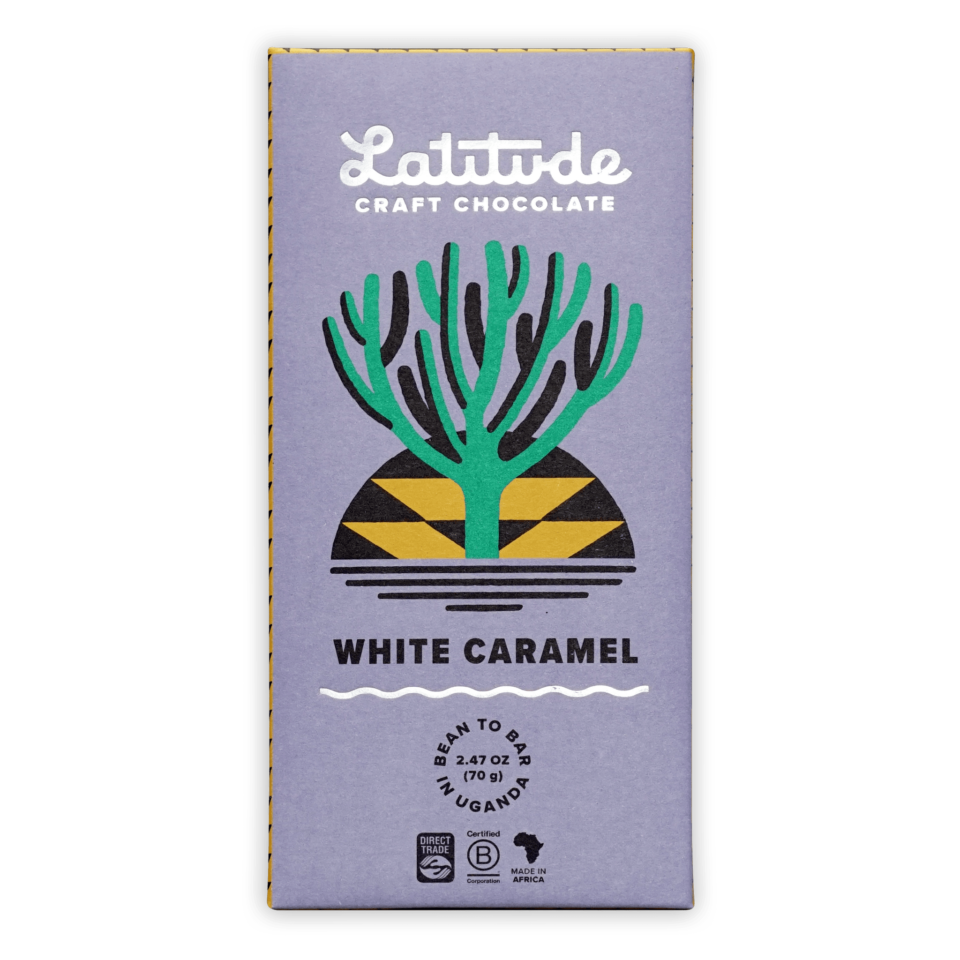 lattitude craf chocolate blanc caramel ouganda