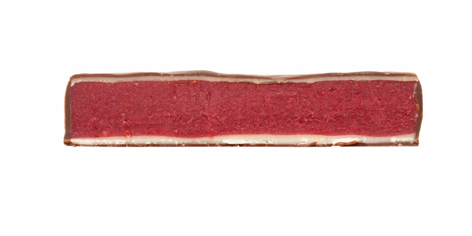 Zotter Chocolat Framboise intérieur
