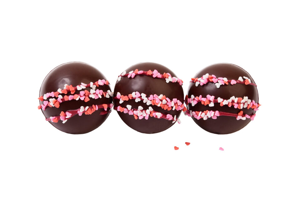 Bombe à chocolat chaud, spécial St Valentin