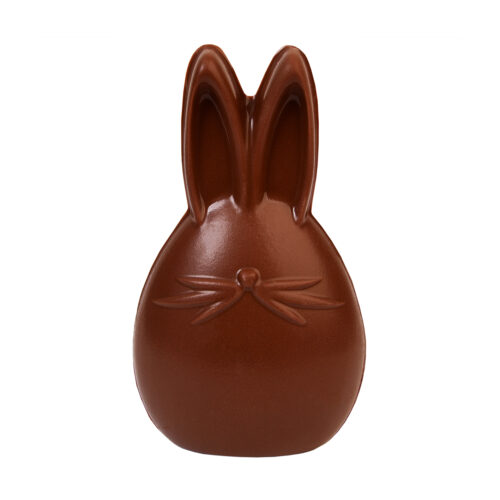 Lapin moustache en chocolat au lait