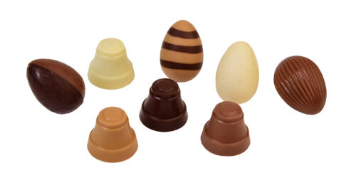 Oeufs et cloches en chocolat