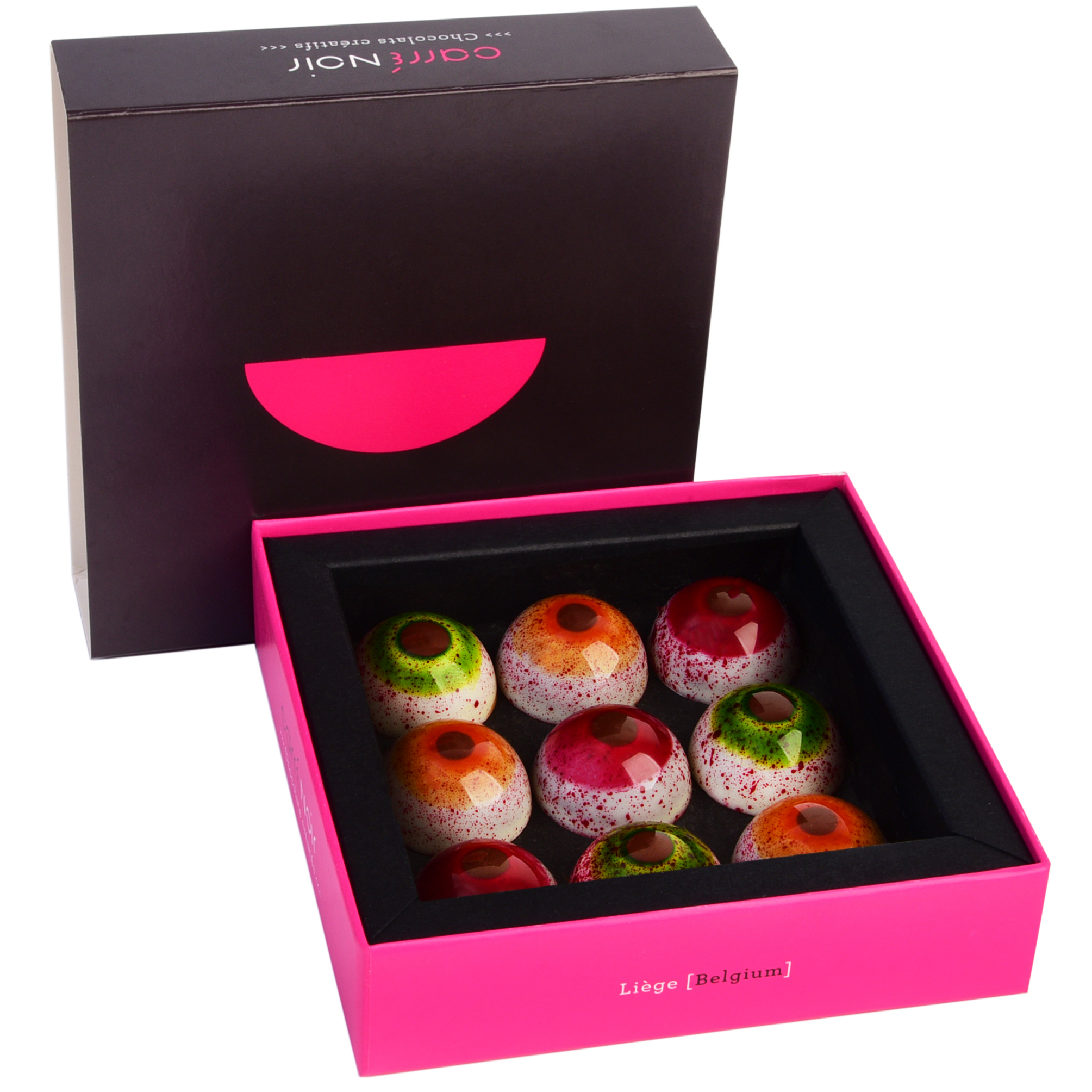 Coffret chocolat Yeux de Zombie