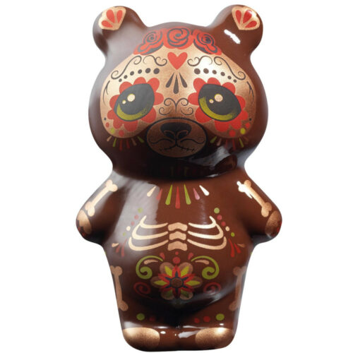 Ourson chocolat Dia de los muertos