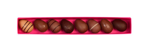 regrette 8 oeufs chocolat