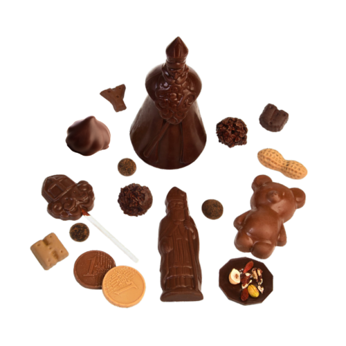 St Nicolas est passé - super grande assiette de St Nicolas